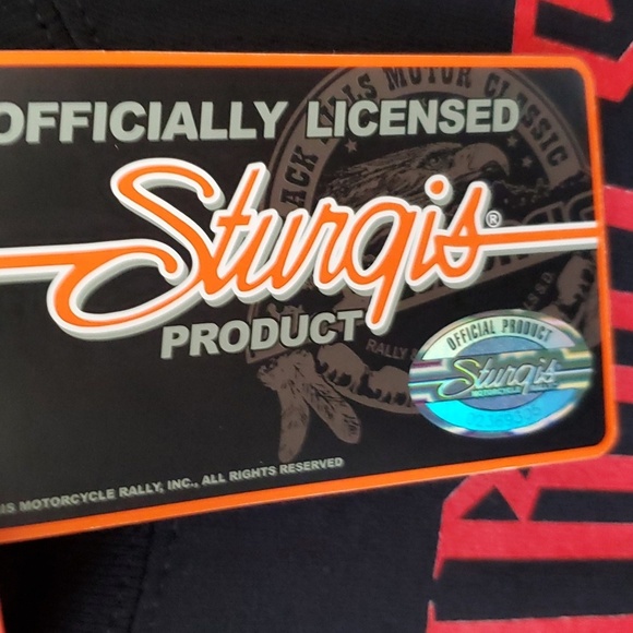 NWT!! Sturgis rally authentic motorcycle top - Picture 5 of 7